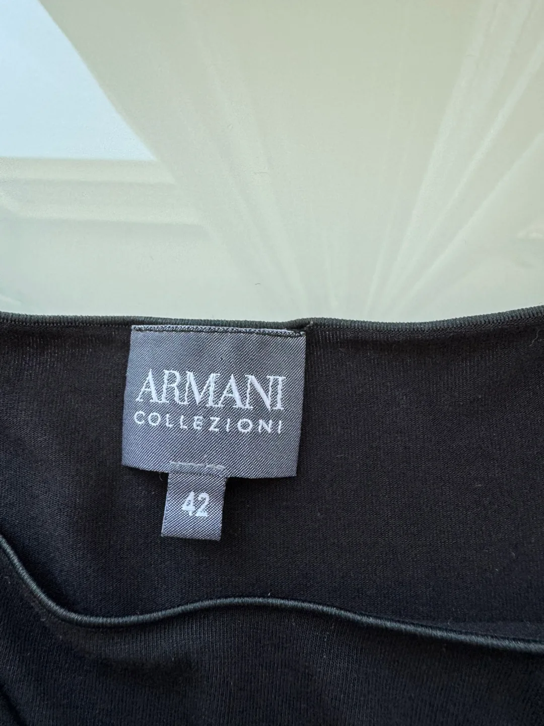 Armani Collezioni Black Top - Size 42 image indicator(3)