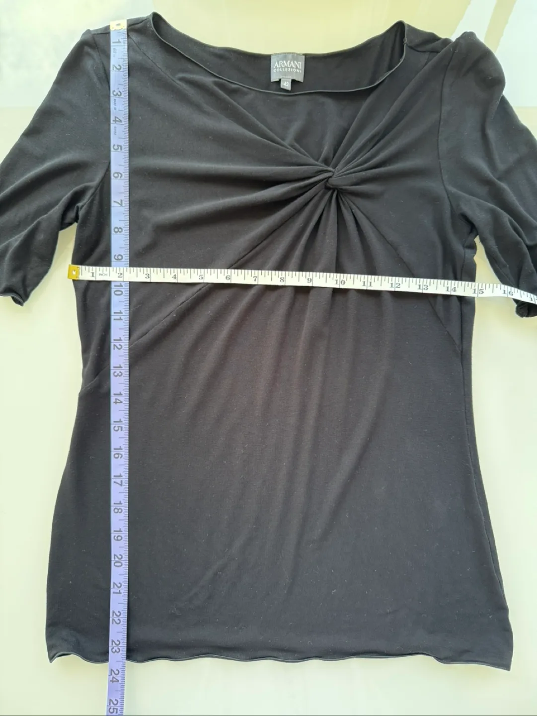 Armani Collezioni Black Top - Size 42 image indicator(4)