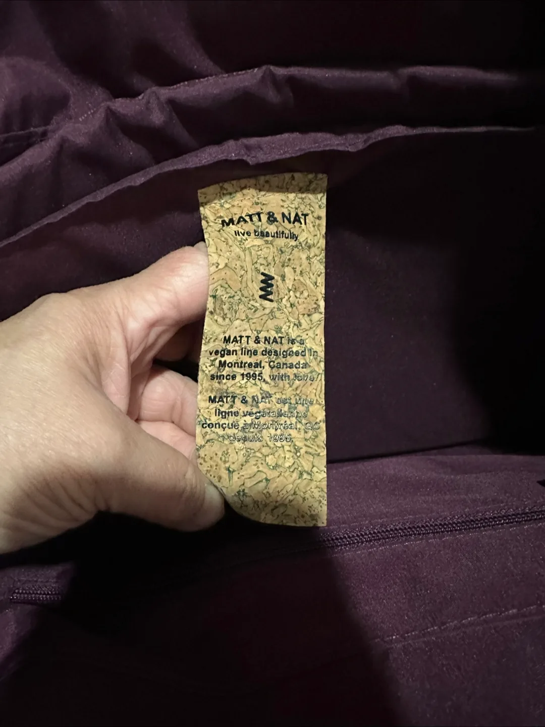 Matt & Nat NW Brown Tote Bag image indicator(7)