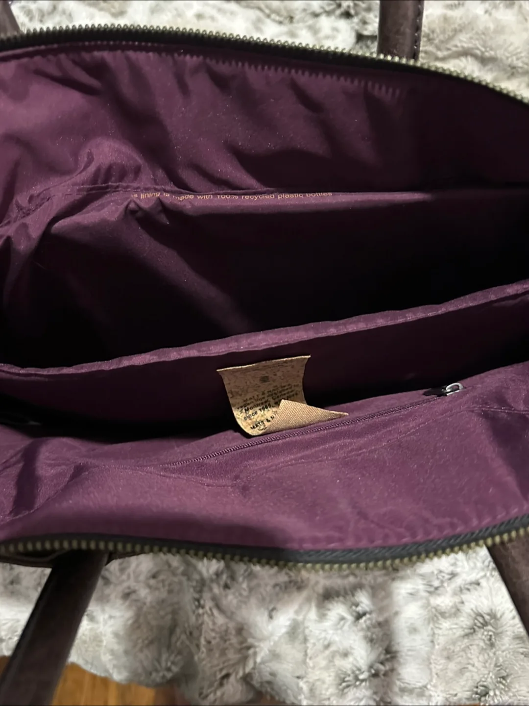 Matt & Nat NW Brown Tote Bag image indicator(10)