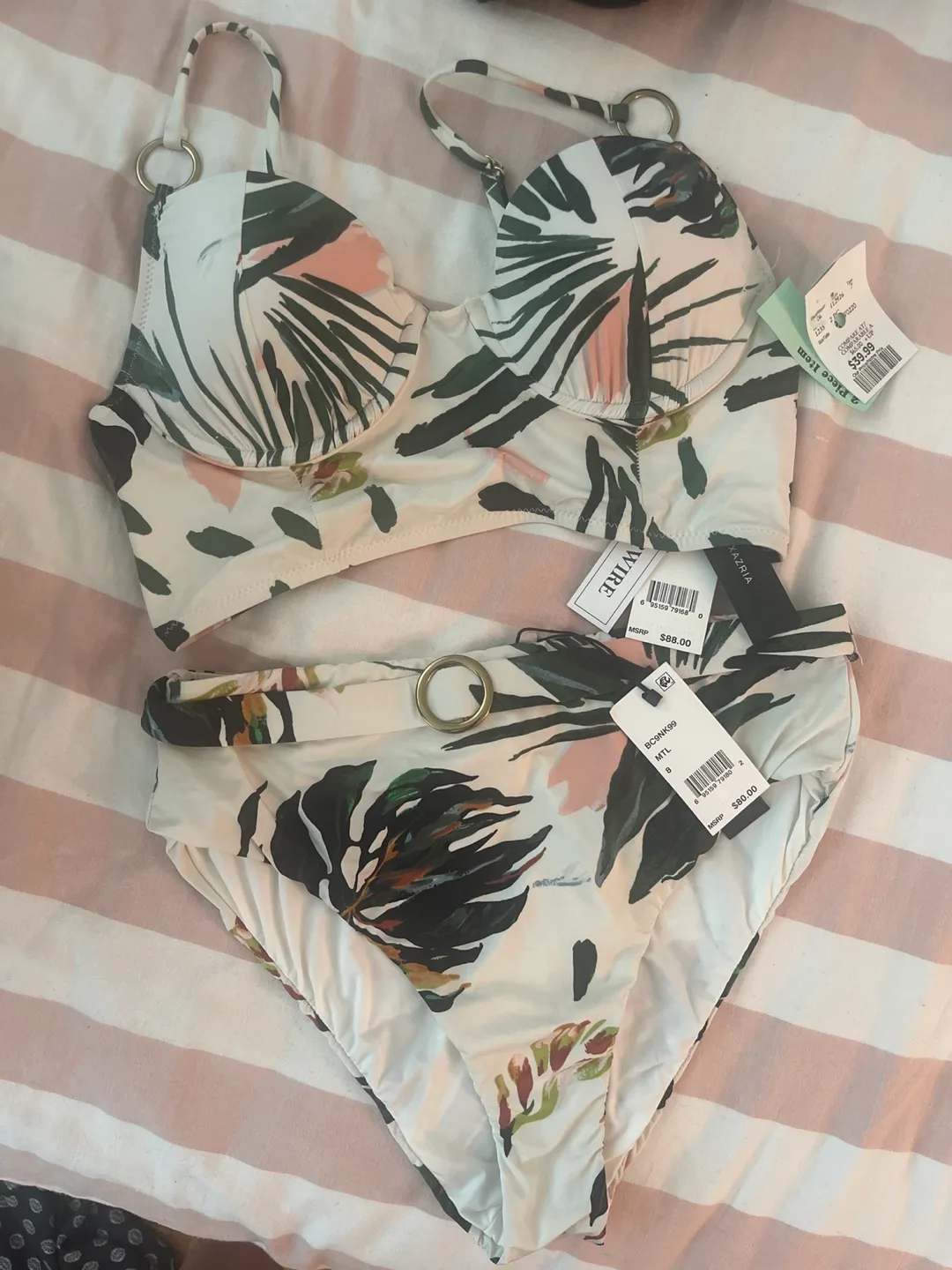 New BCBGMAXAZRIA Bikini Set - Size M thumbnail
