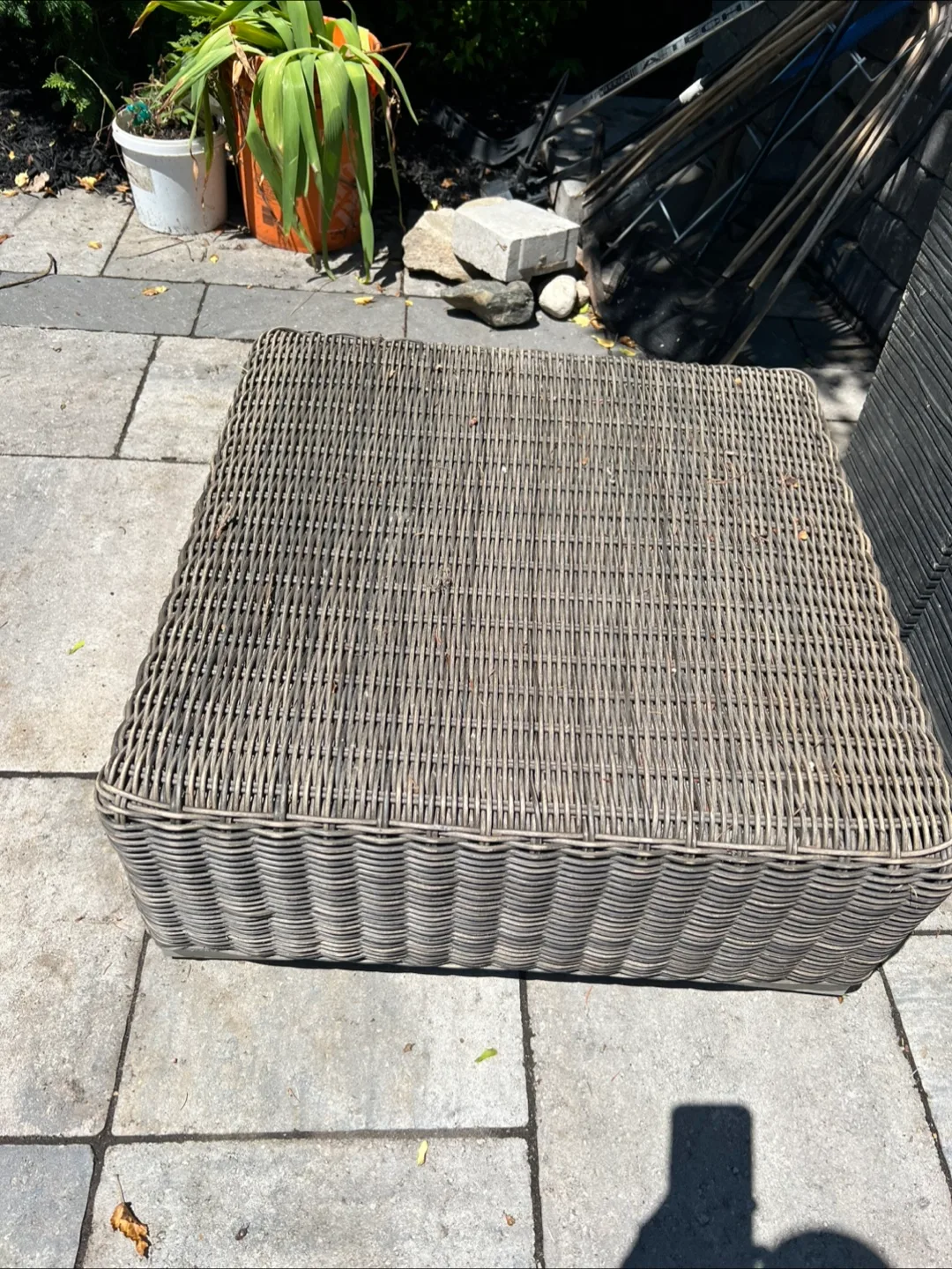 Wicker Outdoor Coffee Table thumbnail