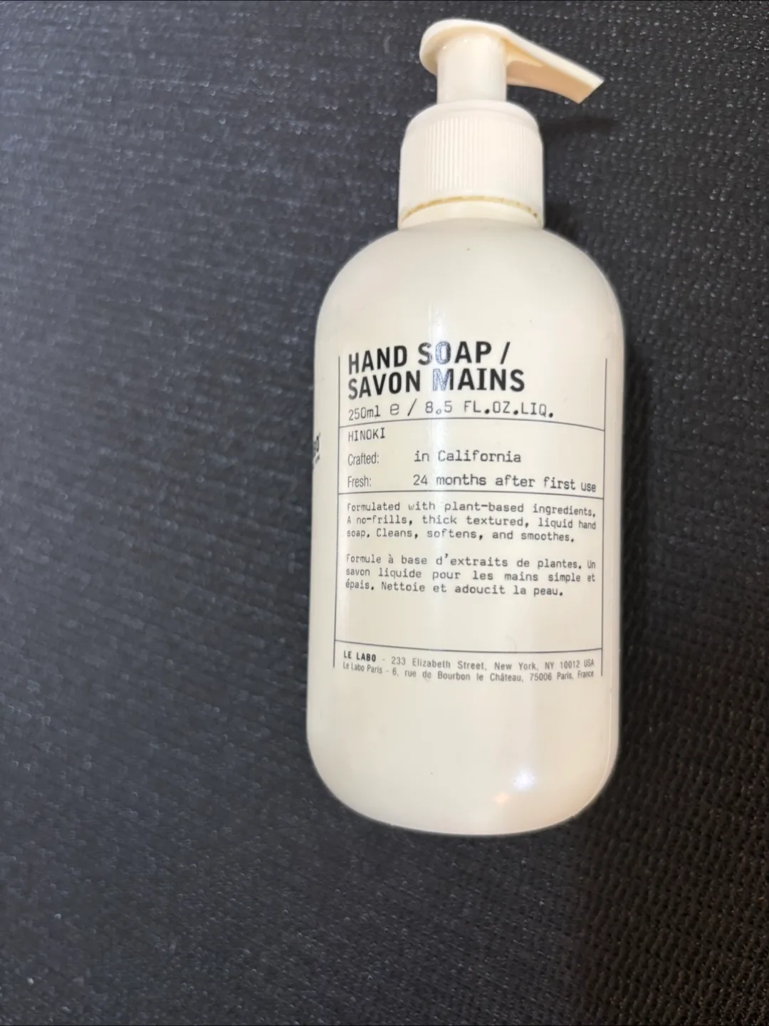 Le Labo Hinoki Hand Soap 250ml thumbnail