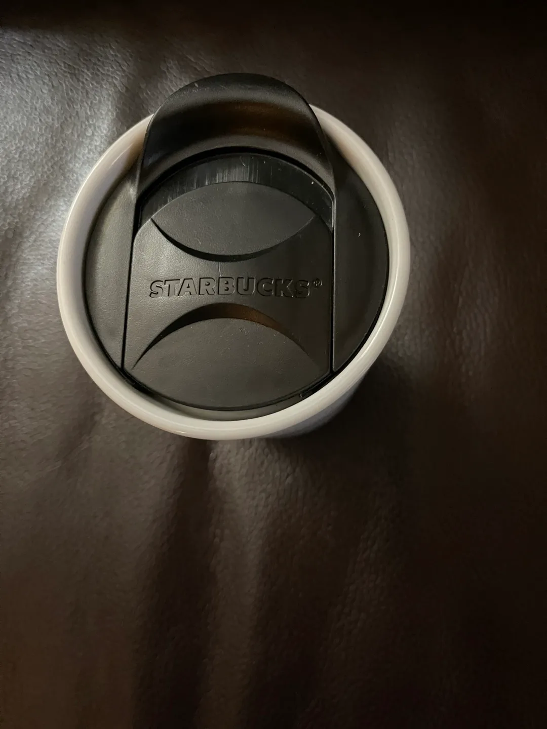 Starbucks White Ceramic Travel Mug image indicator(3)
