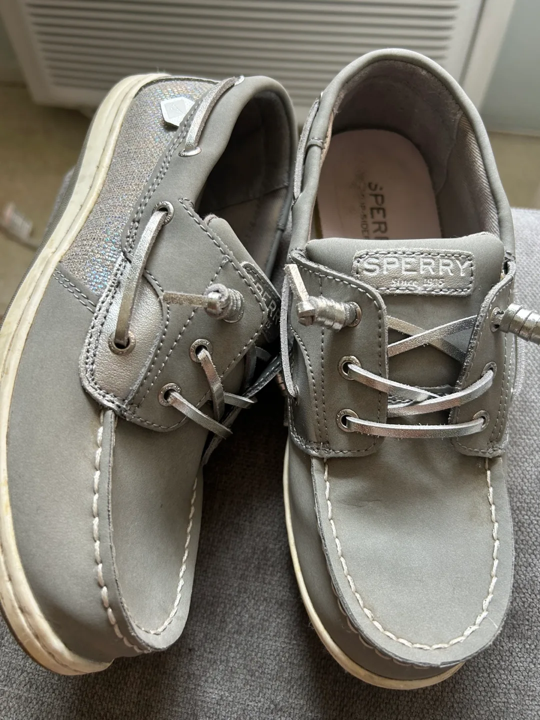 Sperry Kids Boat Shoes - Size 4M thumbnail