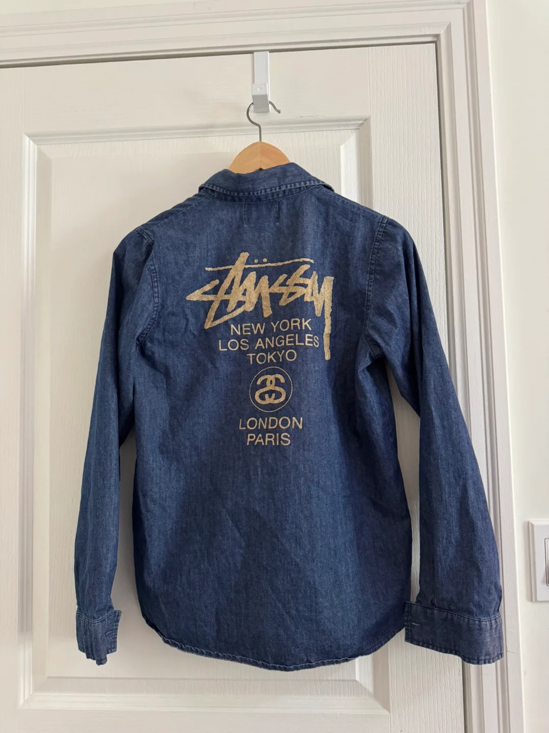 Stussy Denim Shirt XS thumbnail