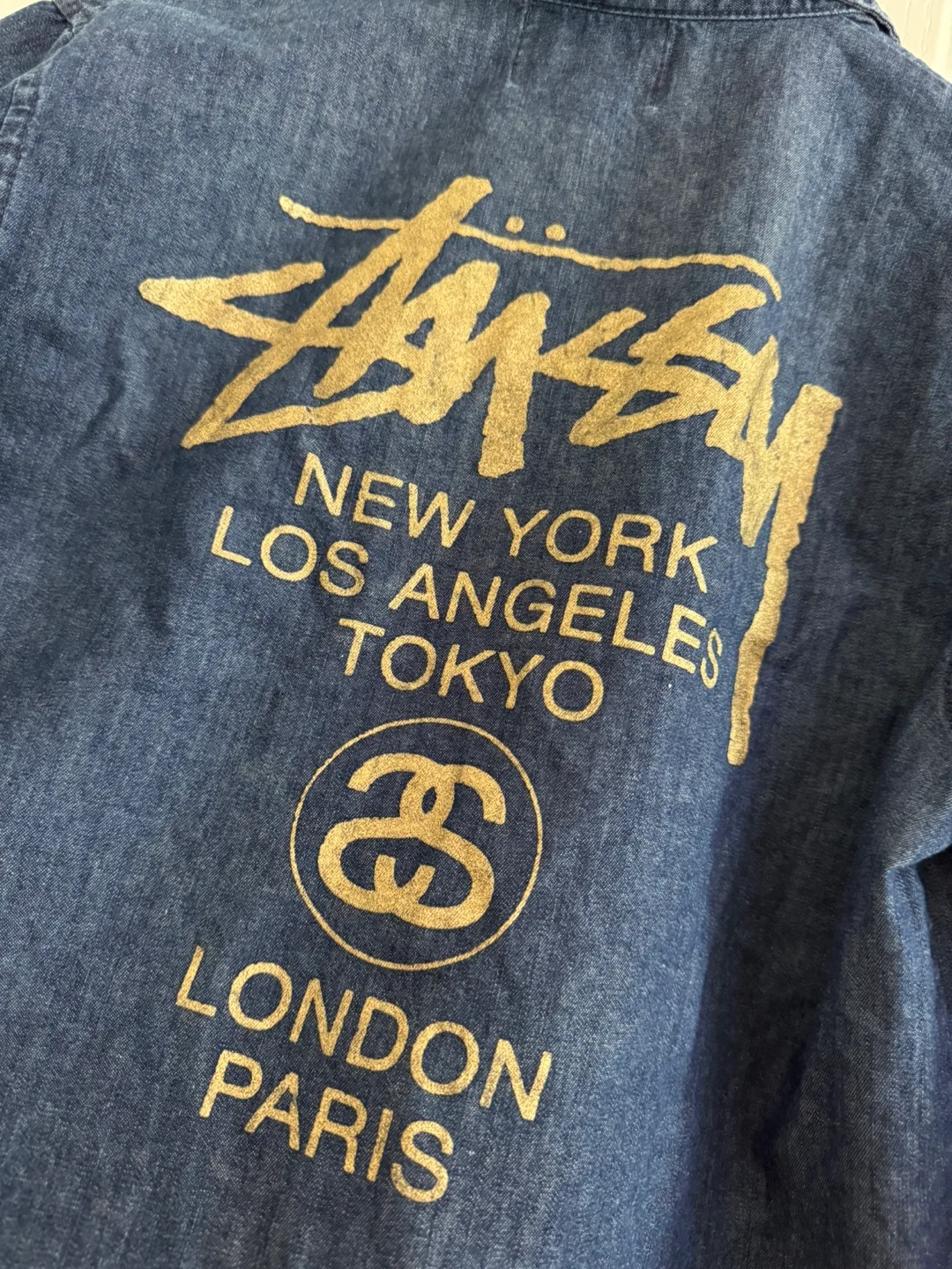 Stussy Denim Shirt XS image indicator(4)