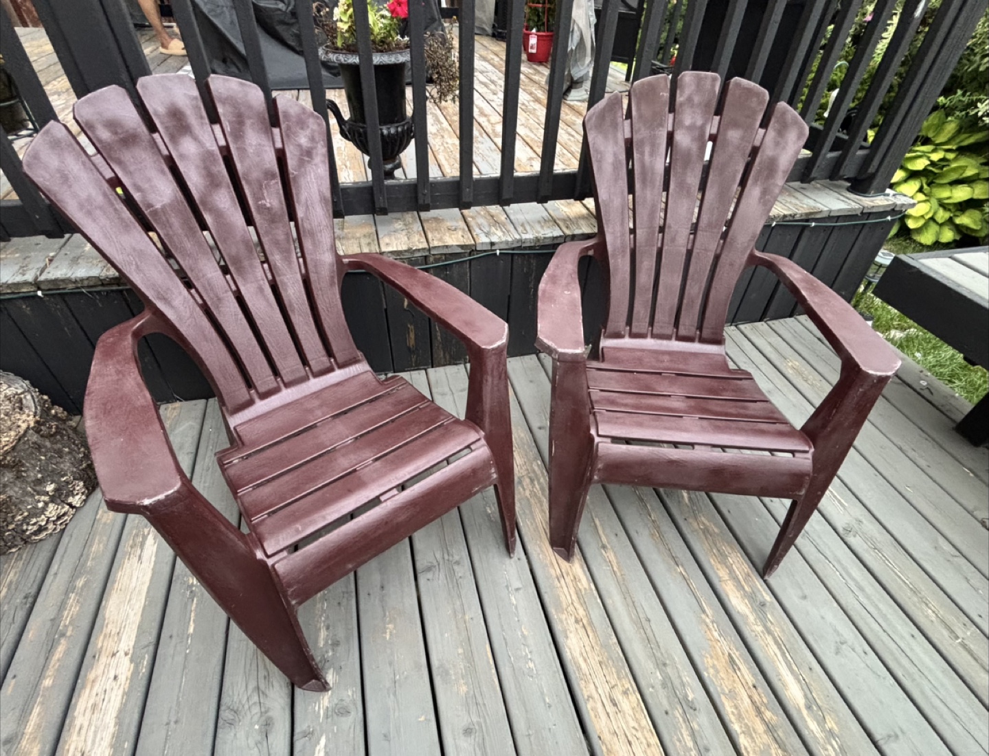 Adirondack Chair Set - Outdoor Seating