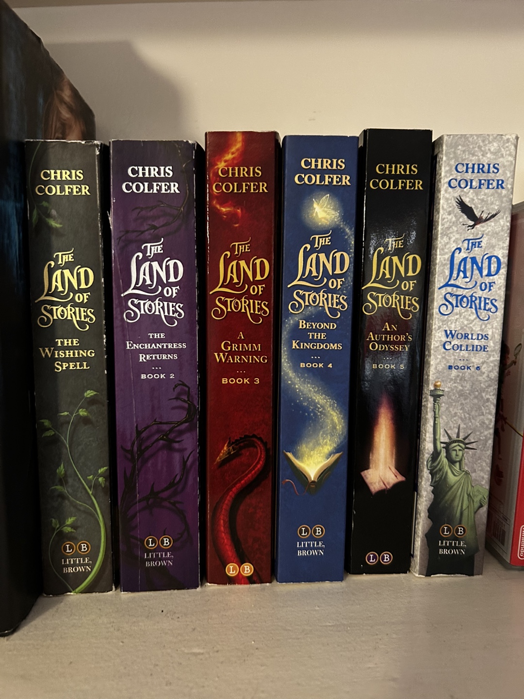 The Land of Stories Book Series by Chris Colfer