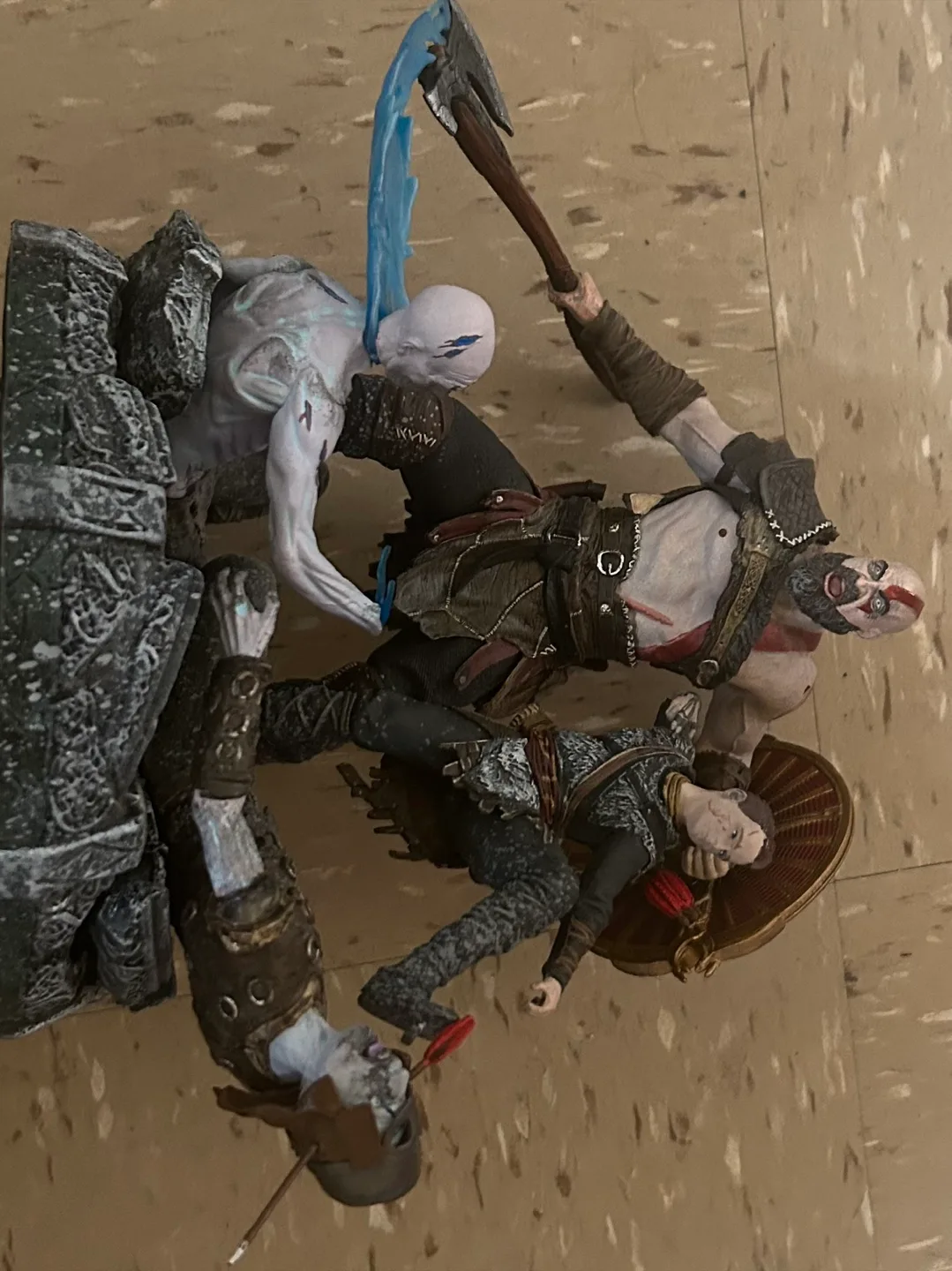 God of War Diorama Statue thumbnail