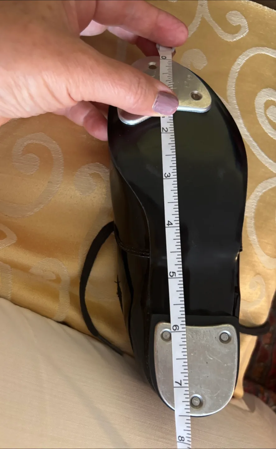 Capezio Black Tap Shoes, Size 7 image indicator(3)