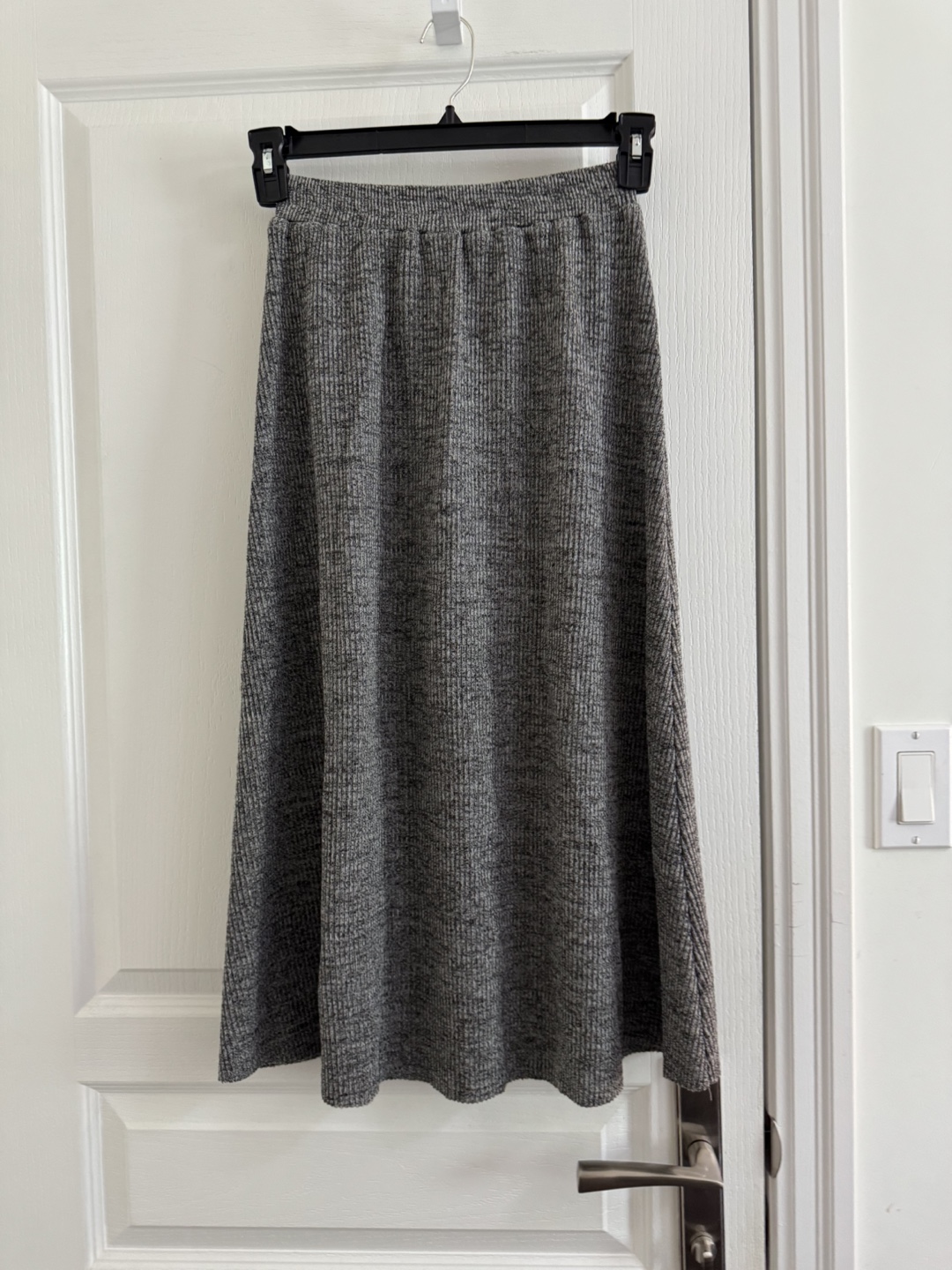 Grey Knit Skirt