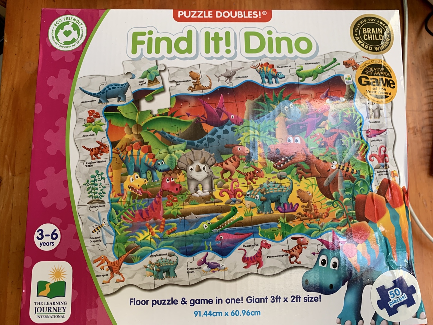 Dino Puzzle and Game
