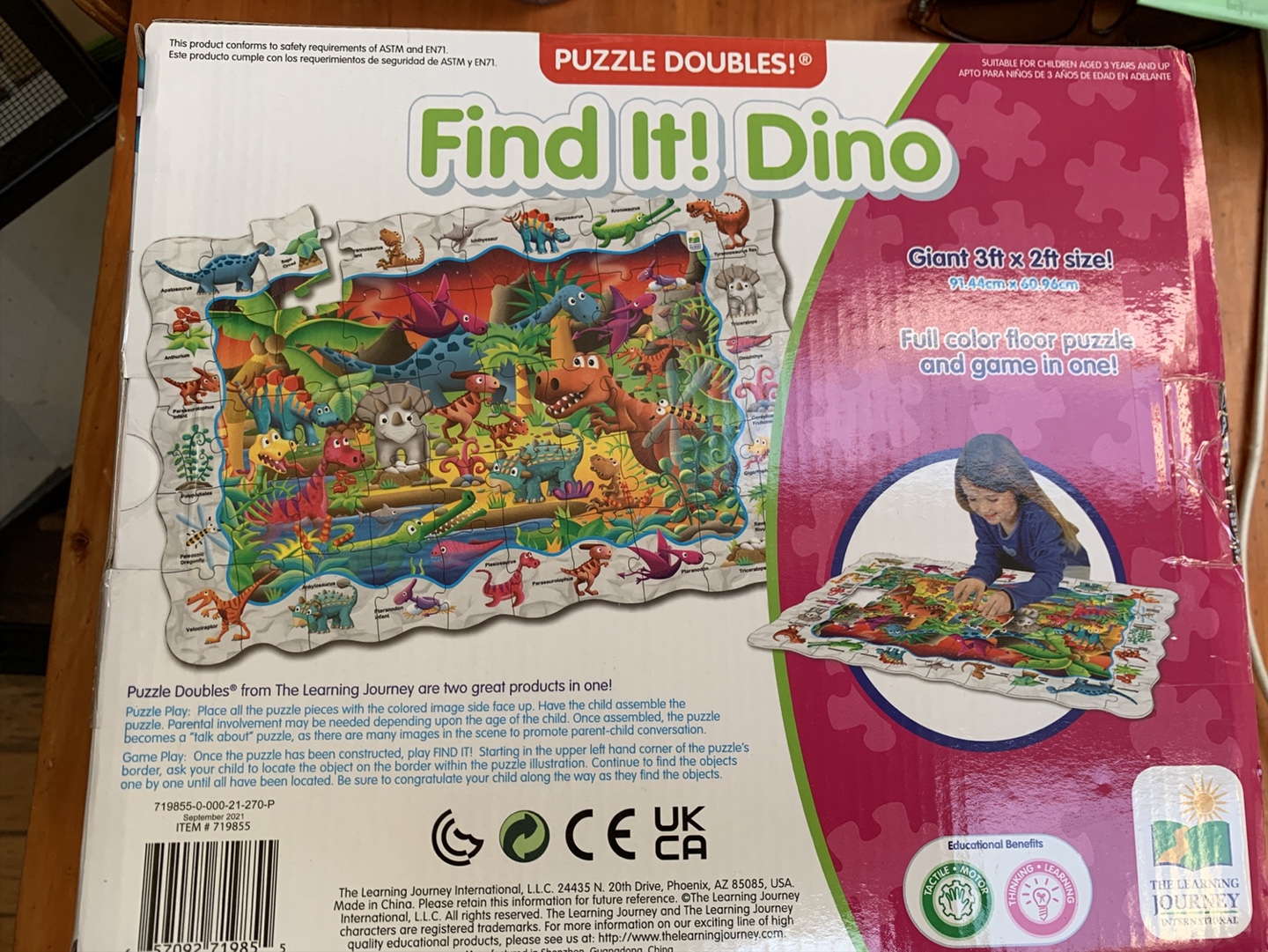 Dino Puzzle and Game - photo 2