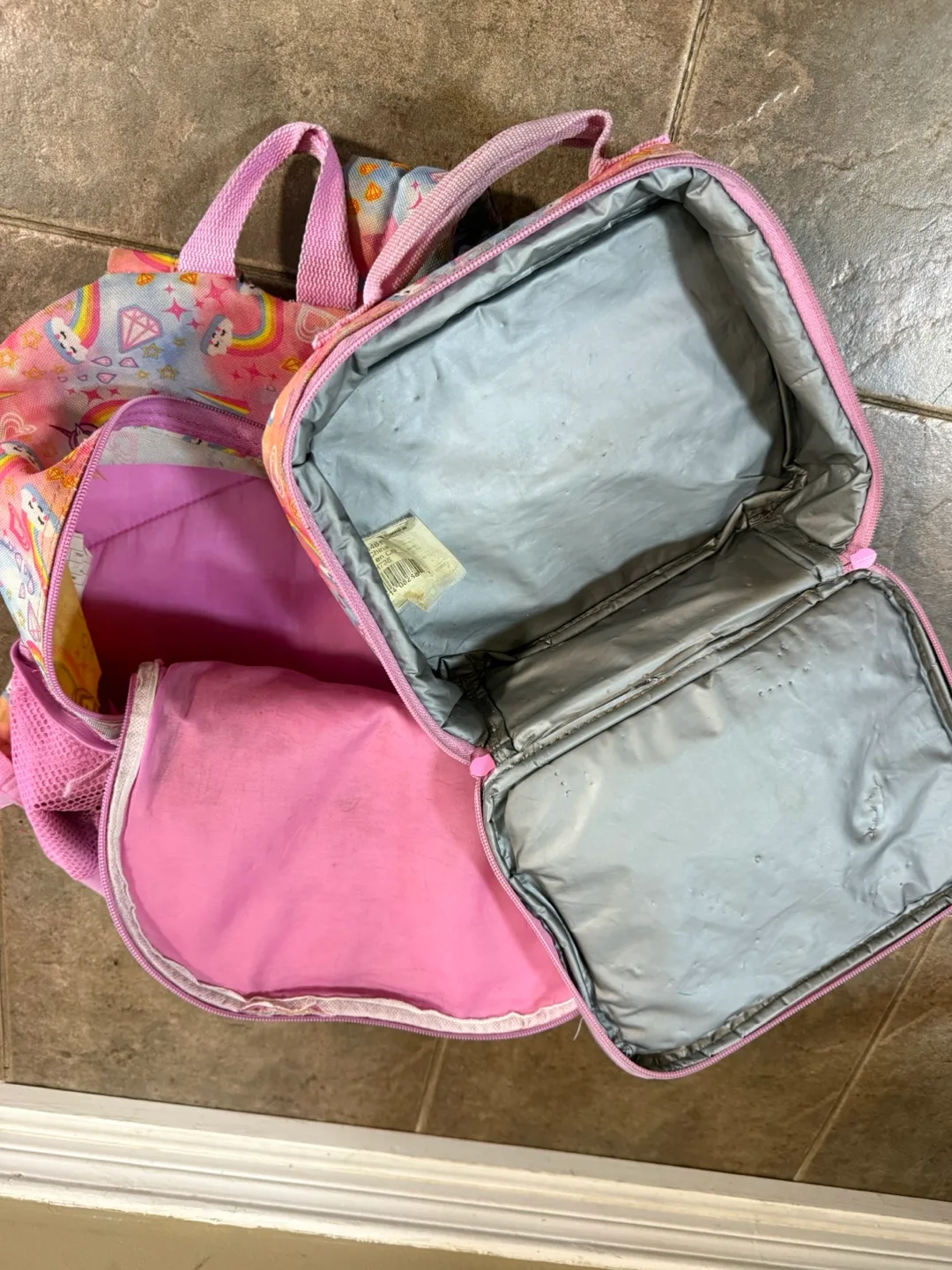 Kids Unicorn Backpack and Lunch Bag Set 🍁🇨🇦 image indicator(3)