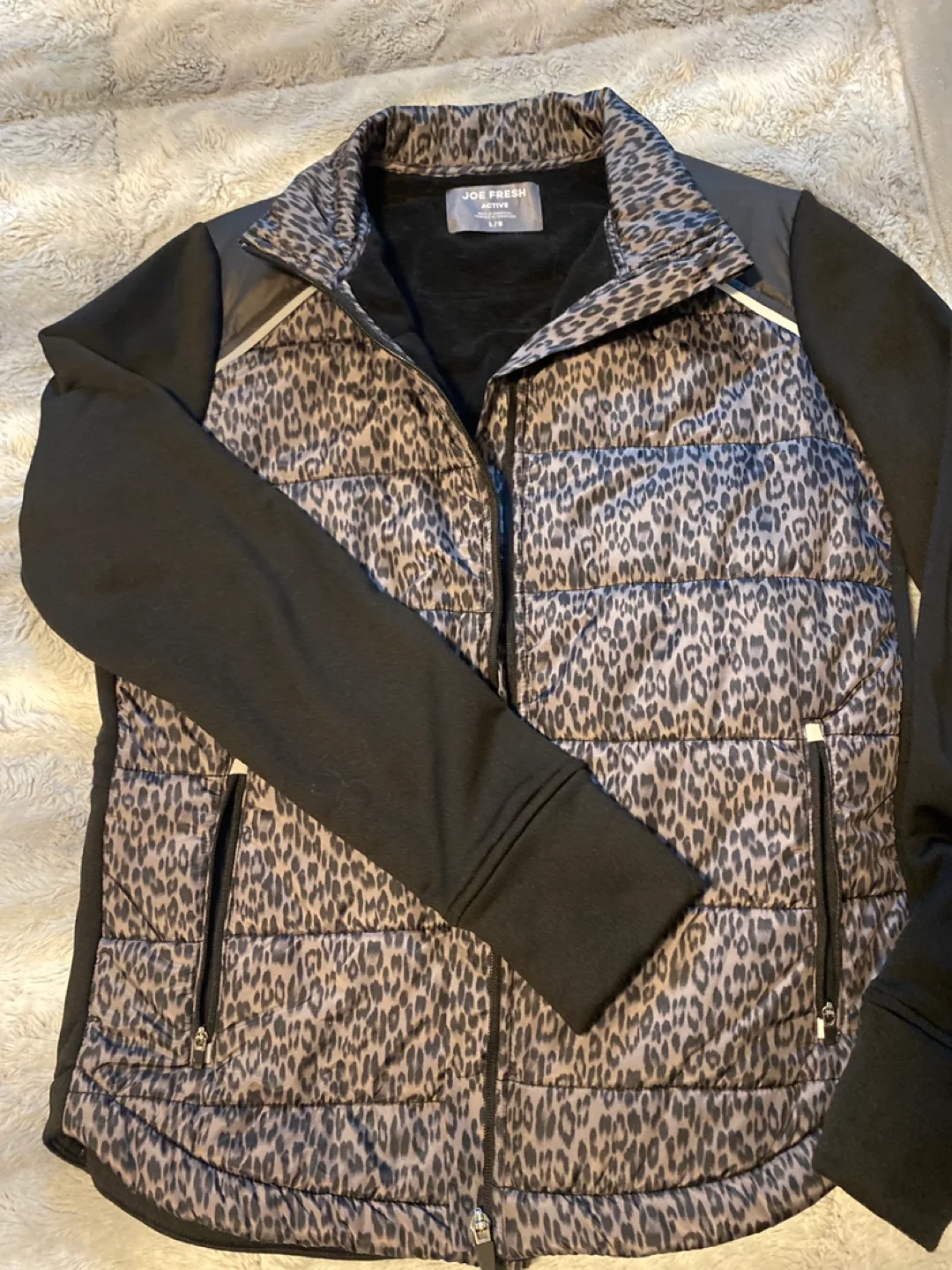 Joe Fresh Active Puffer Jacket - Size L thumbnail