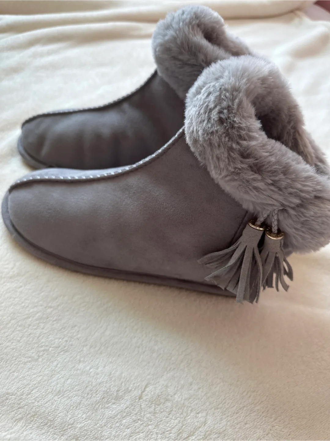 Ted Baker London Ashley Grey Slipper Boots thumbnail