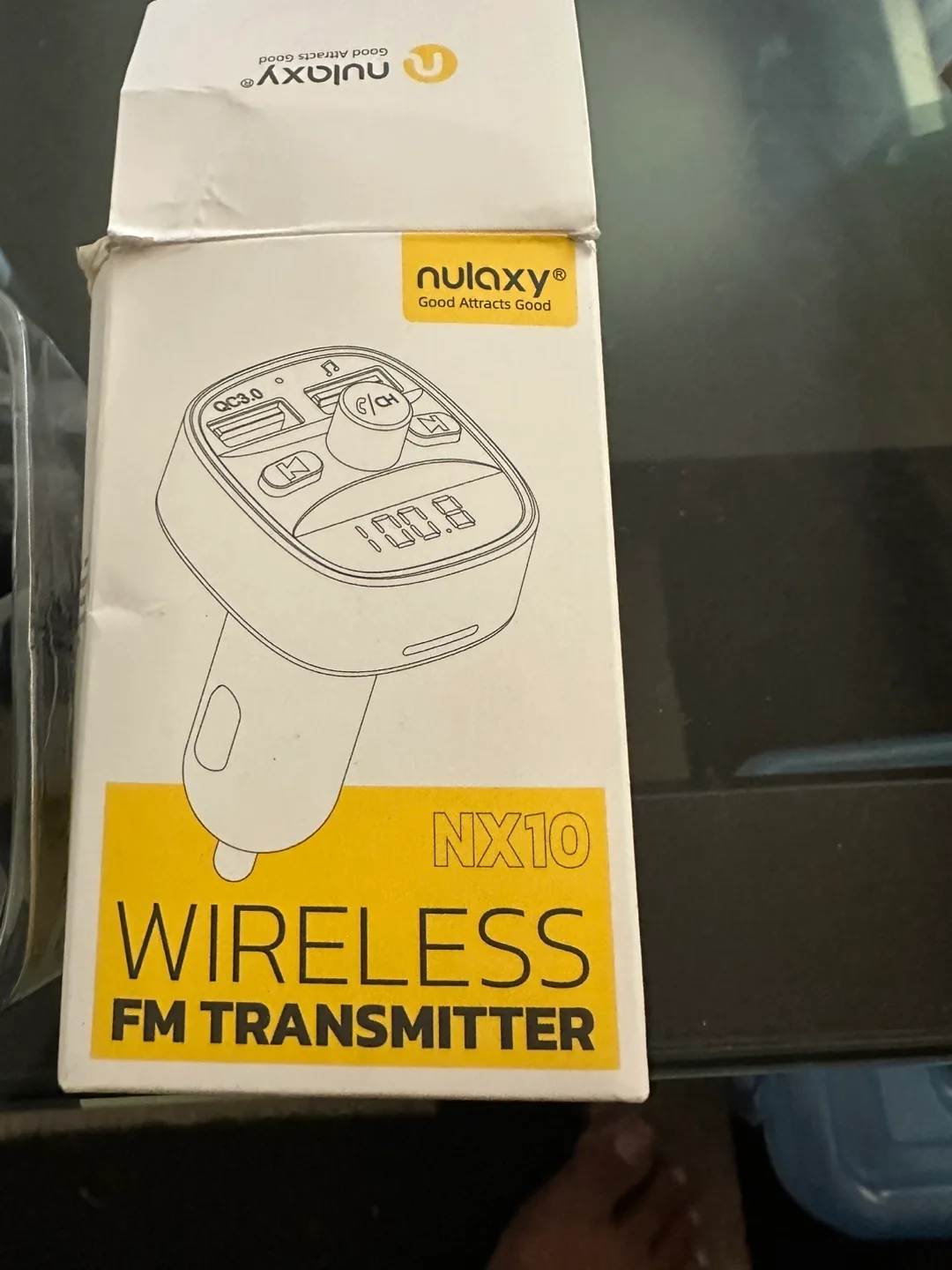 Nulaxy NX10 Wireless FM Transmitter - New! thumbnail