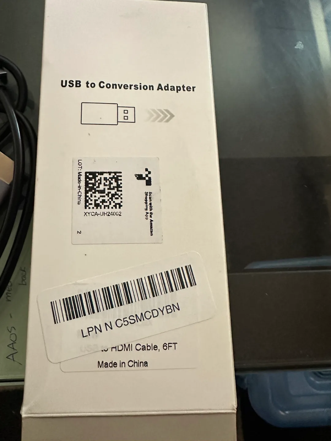 USB to HDMI Cable 6FT thumbnail