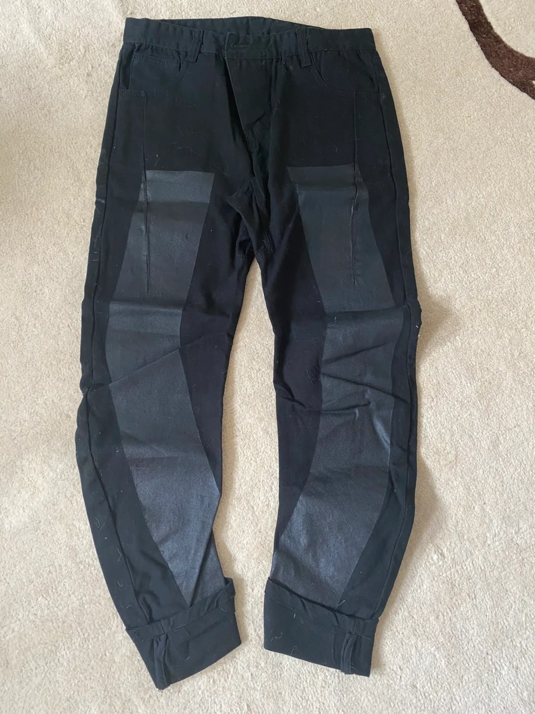 11 by BBS Black Cotton Pants thumbnail