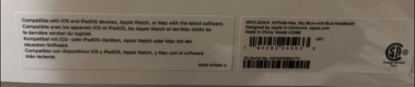 New Apple AirPods Max Sky Blue - photo 3