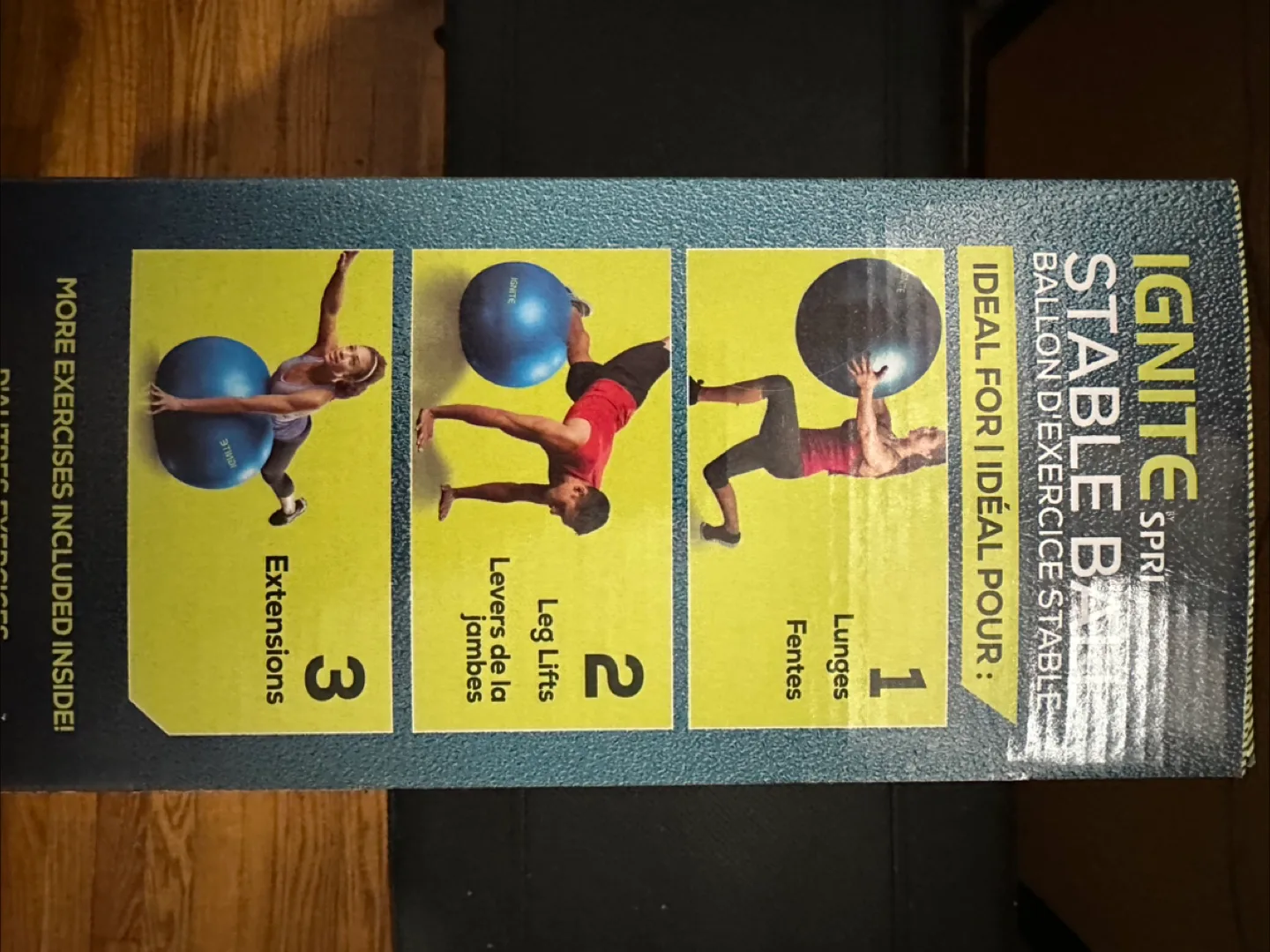 Ignite Spri Stable Ball (55cm)cordless jump rope image indicator(3)