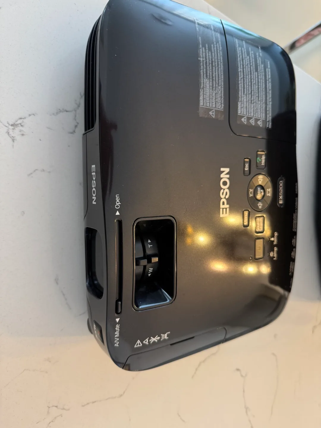 Epson EX5200 projector image indicator(3)