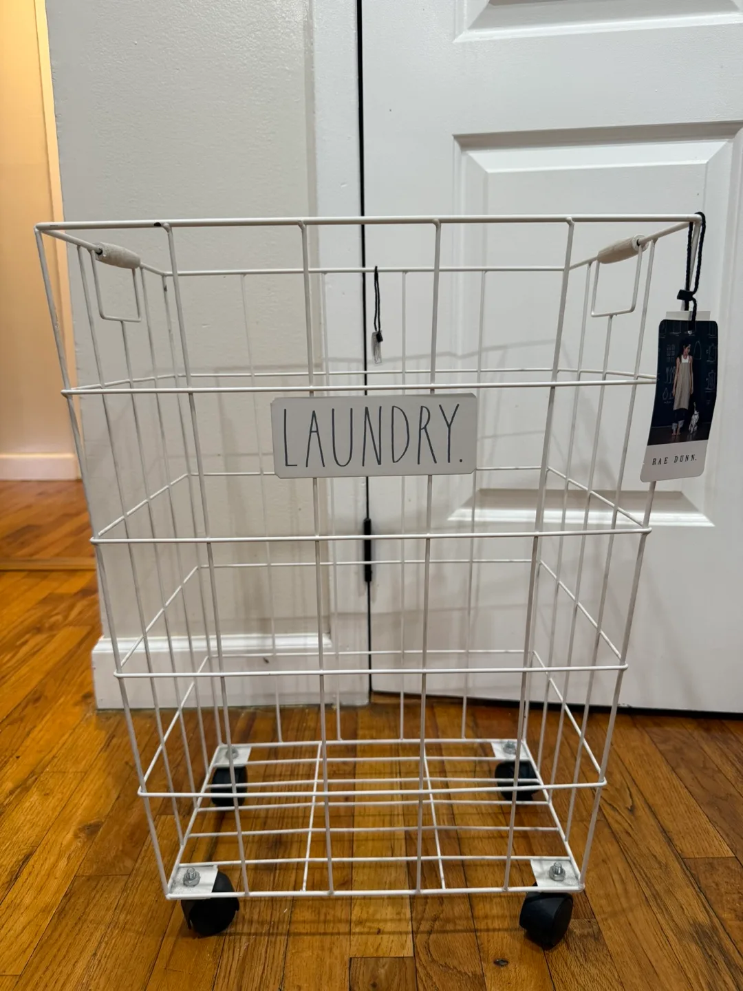 Rae Dunn Laundry Basket thumbnail