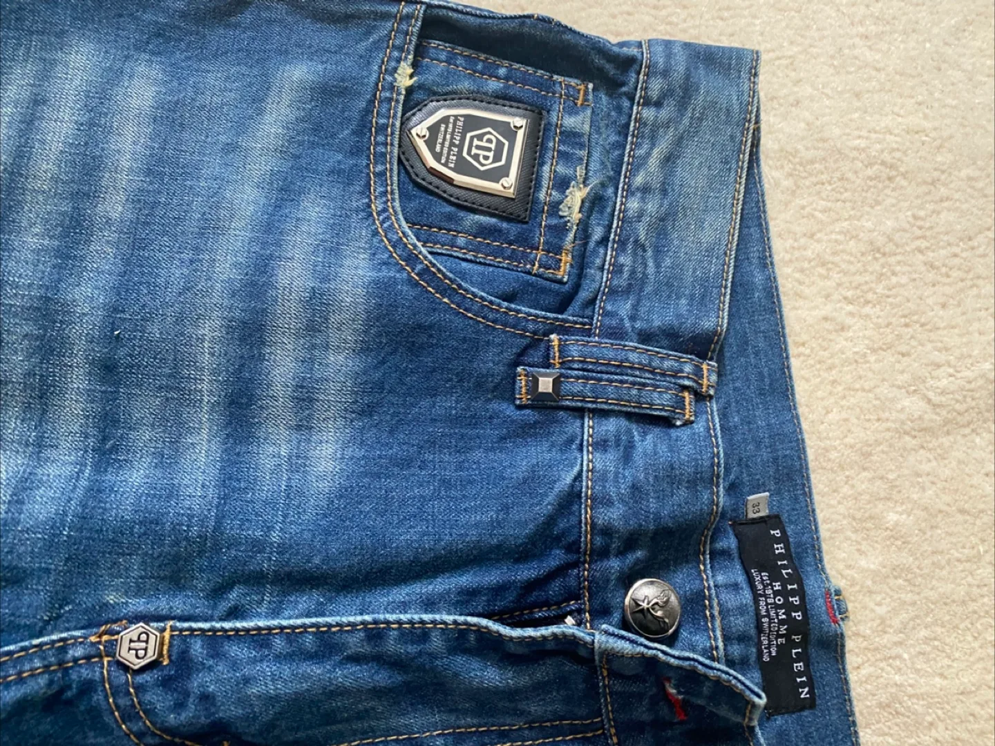 Philipp Plein Jeans - Size 33 thumbnail