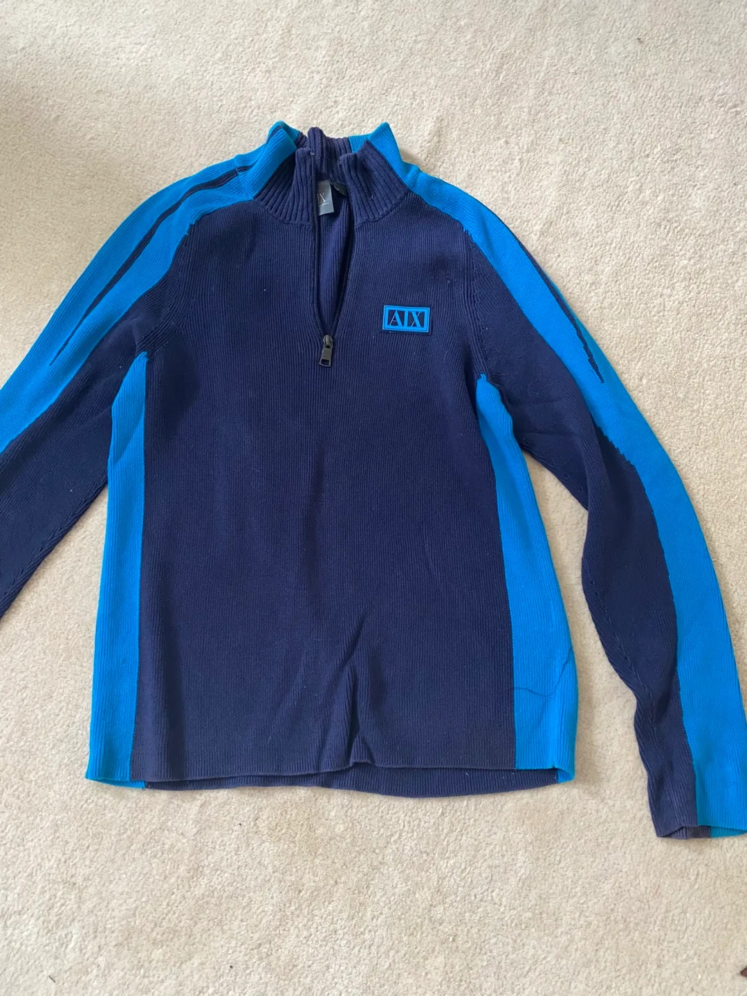 Armani Exchange Blue Sweater, Size M thumbnail