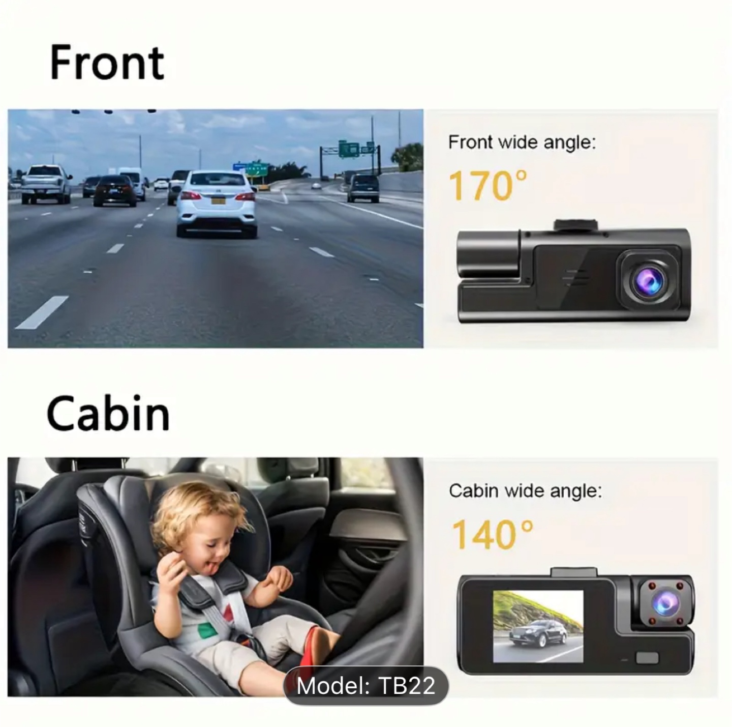 TB22 Full HD 1080P Dash Cam (NO SD CARD) - photo 3
