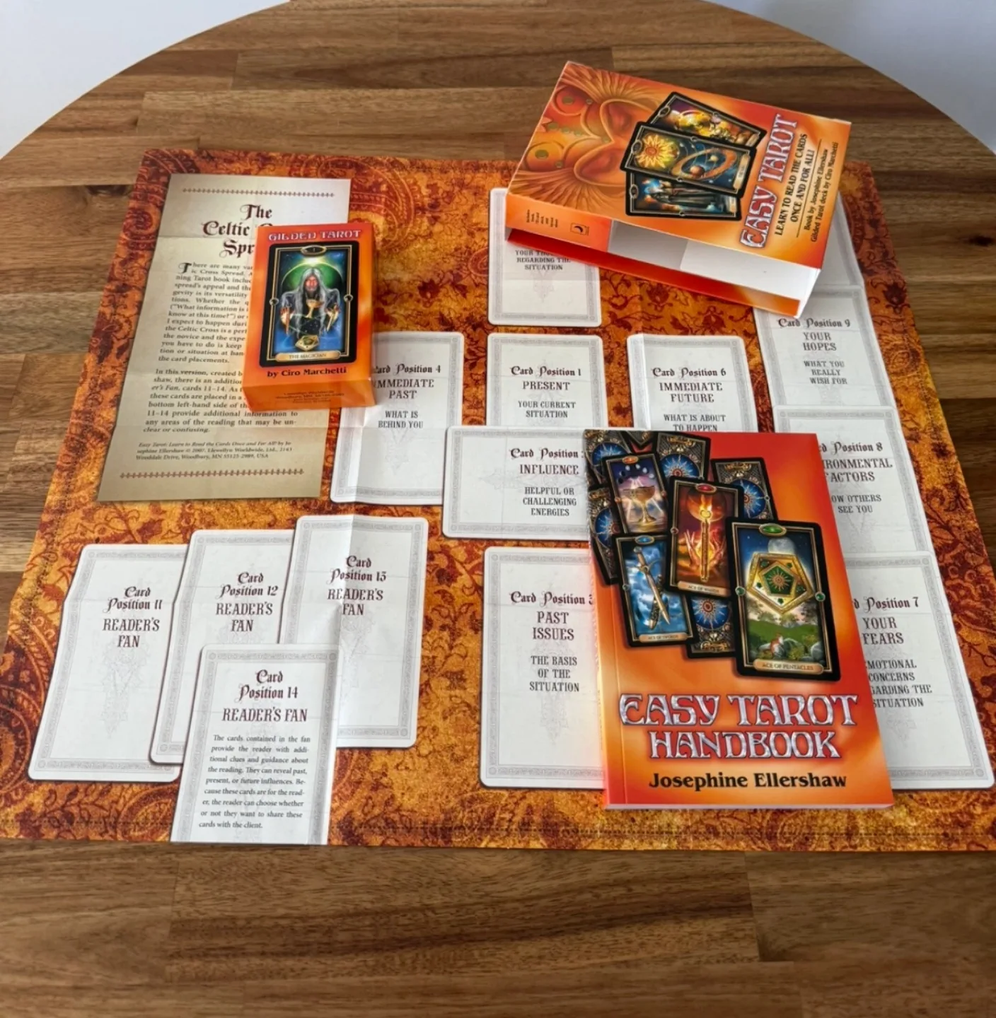 Easy Tarot Handbook & Deck thumbnail