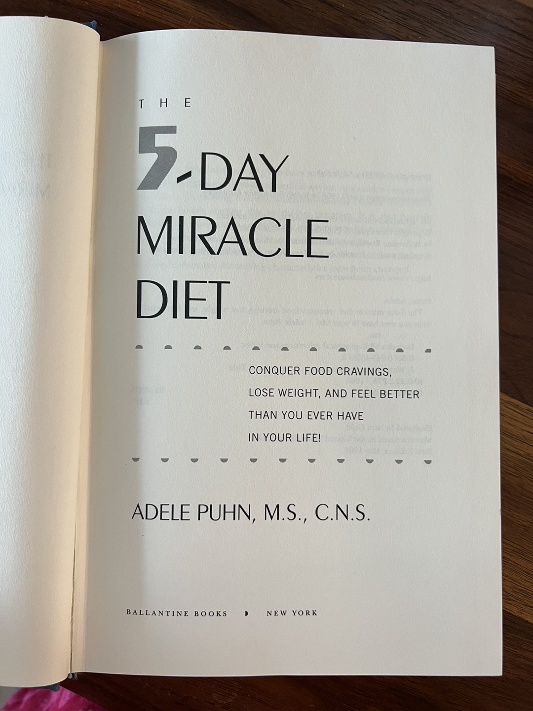 The 5-Day Miracle Diet