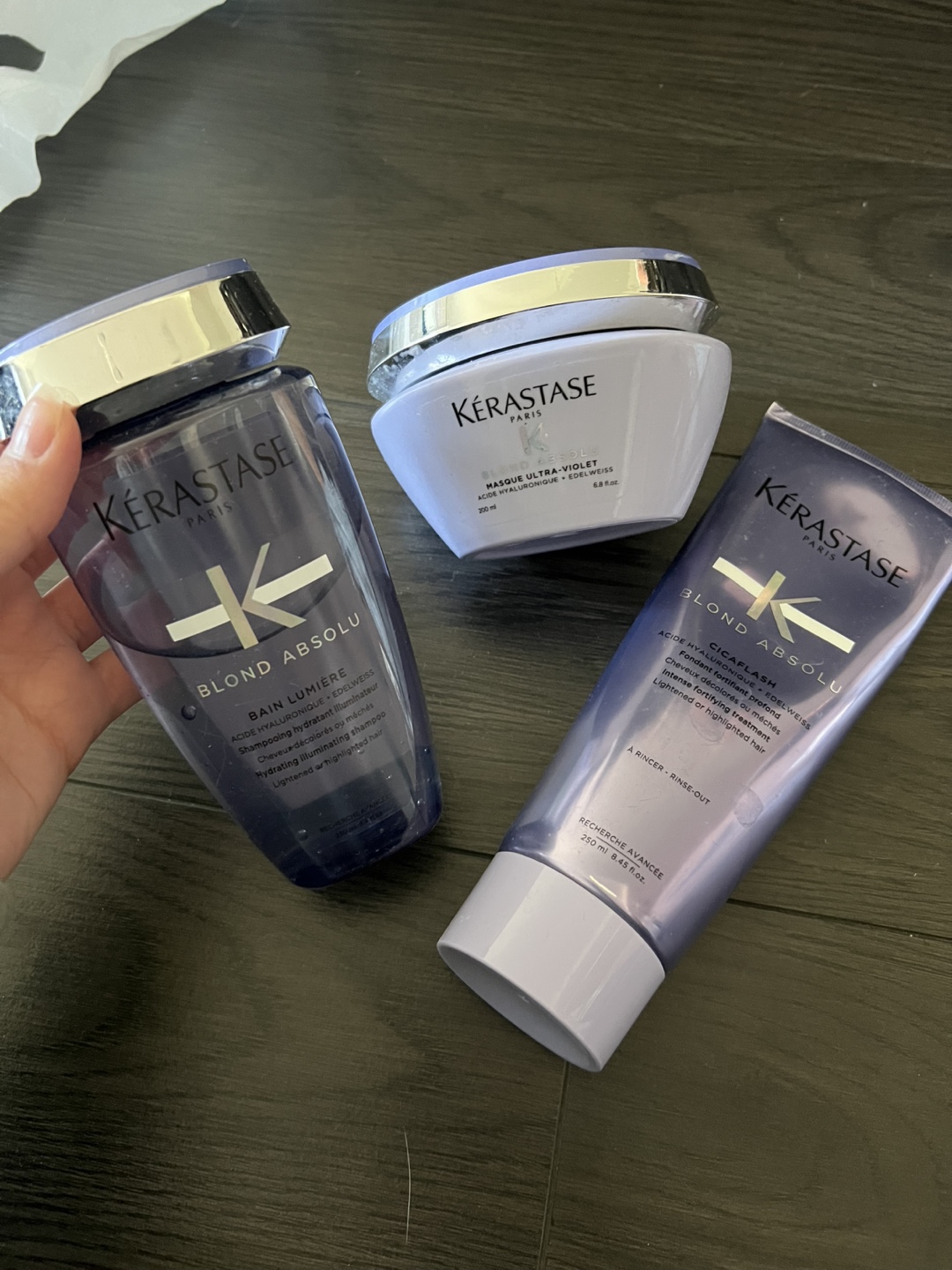 Kérastase Blond Absolu Set – Shampoo, Conditioner & Hair Mask