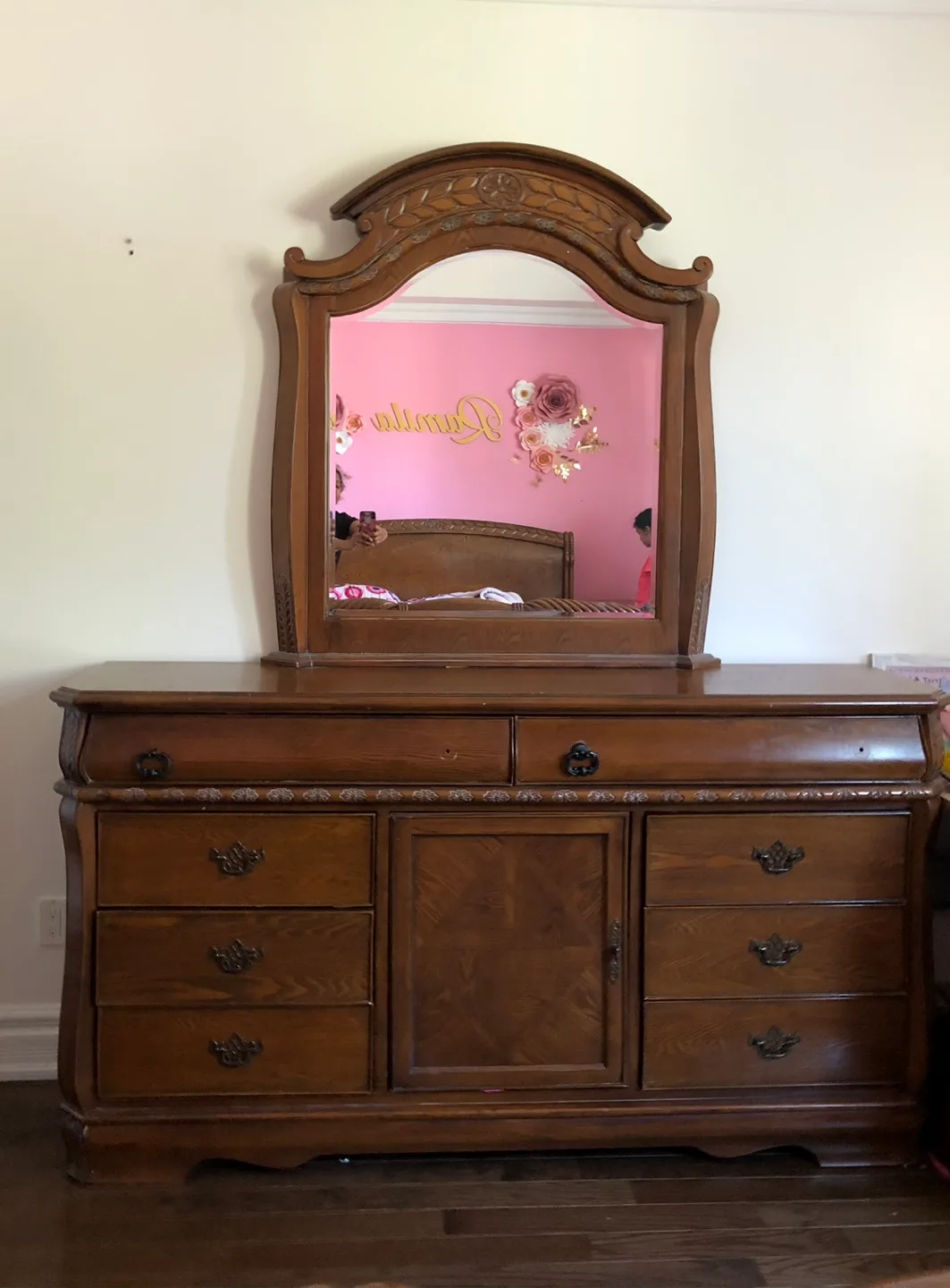 Antique Dresser Mirror thumbnail