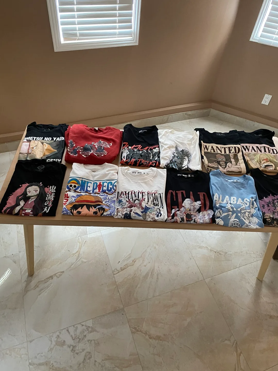 Anime Graphic T-Shirts - Size M thumbnail
