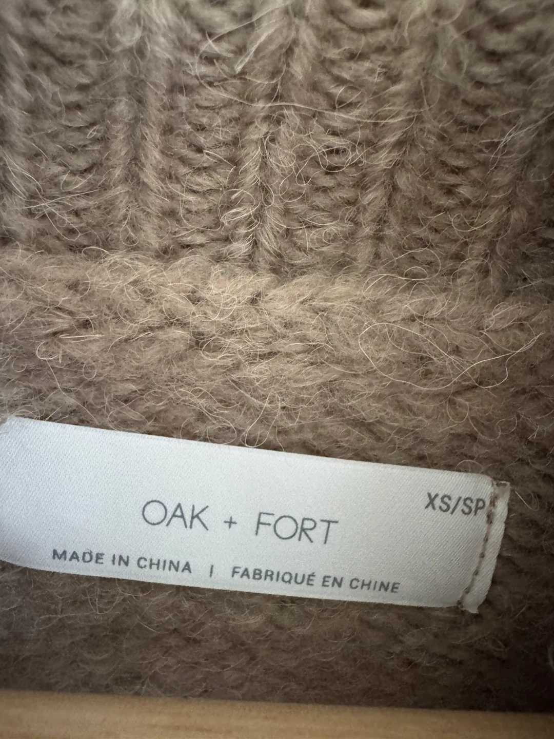 Oak + Fort XS Turtleneck Sweater image indicator(3)