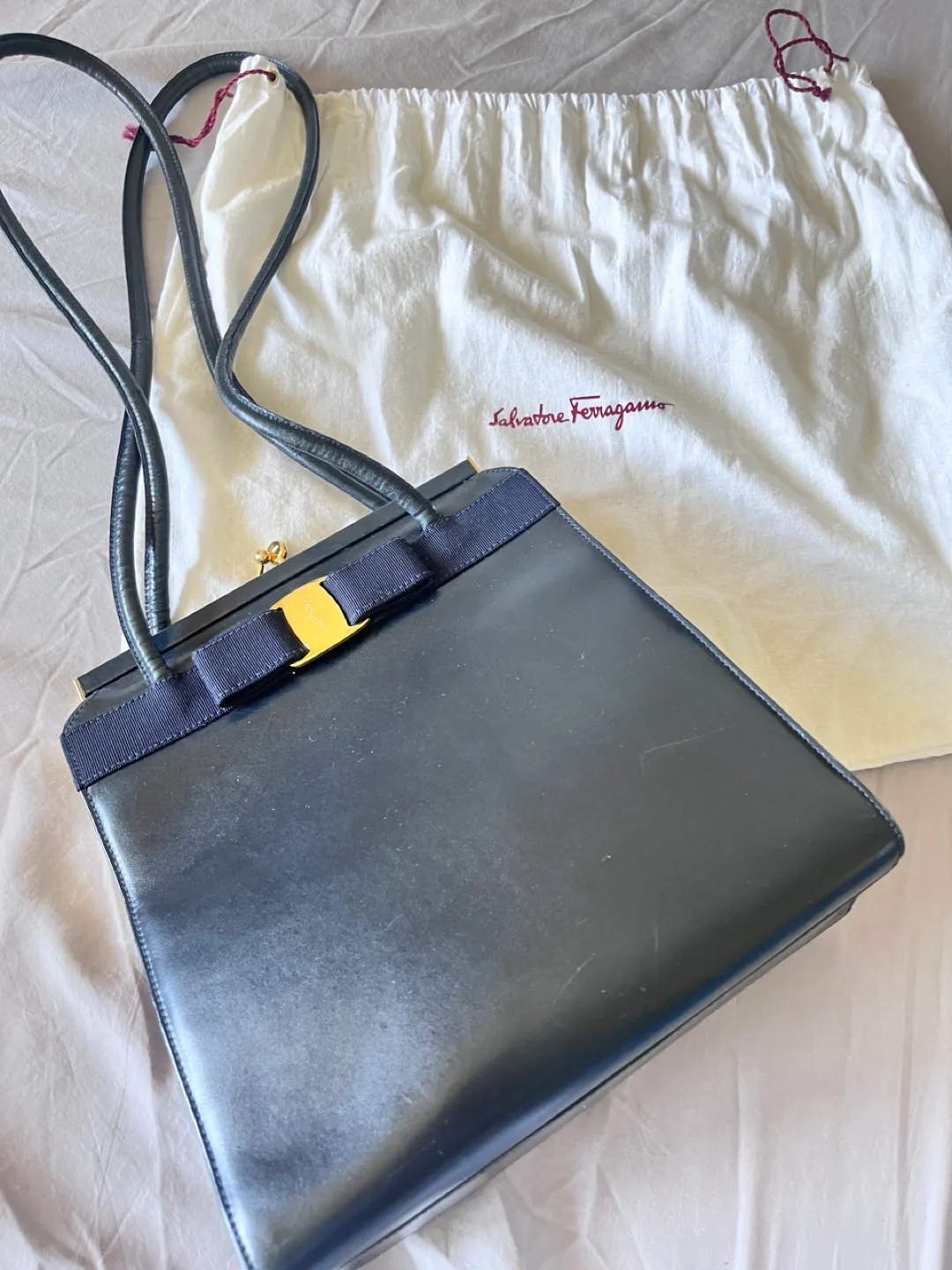 Salvatore Ferragamo Leather Handbag thumbnail