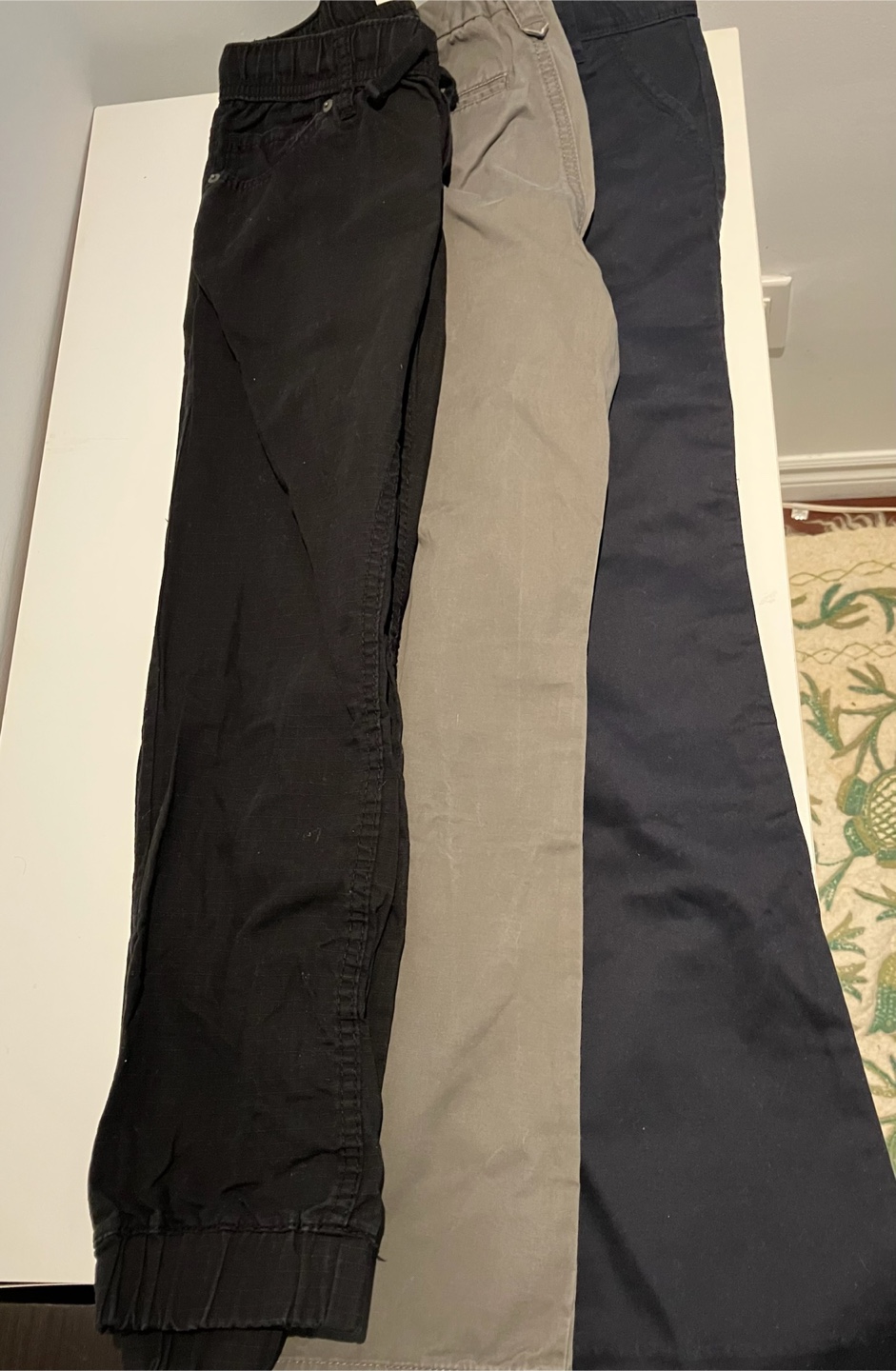Bundle of pants - Black, Grey, Navy