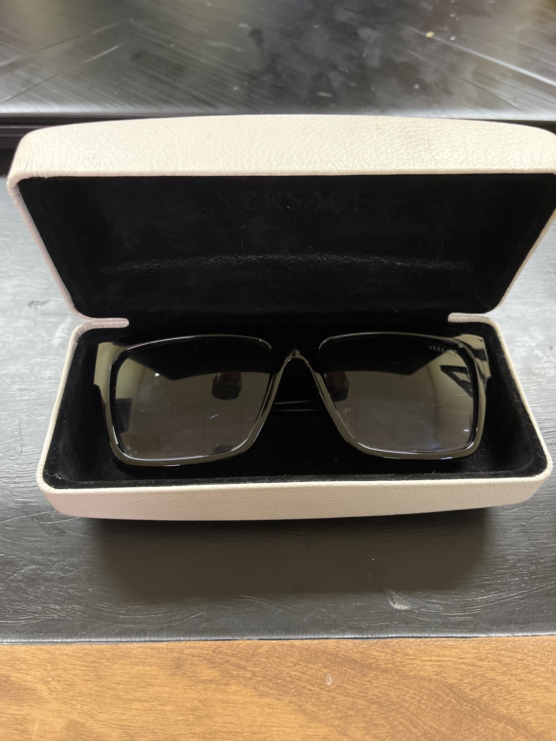 Versace Sunglasses with Case - Black