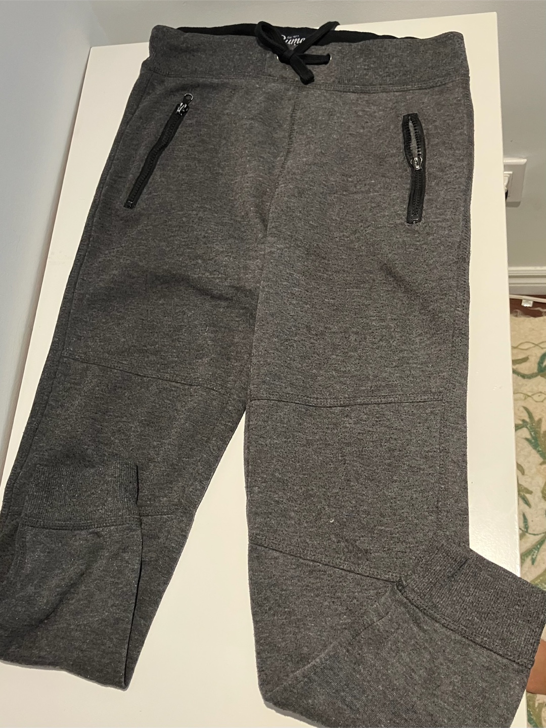 2 boys Jordan Grey Sweatpants - photo 2