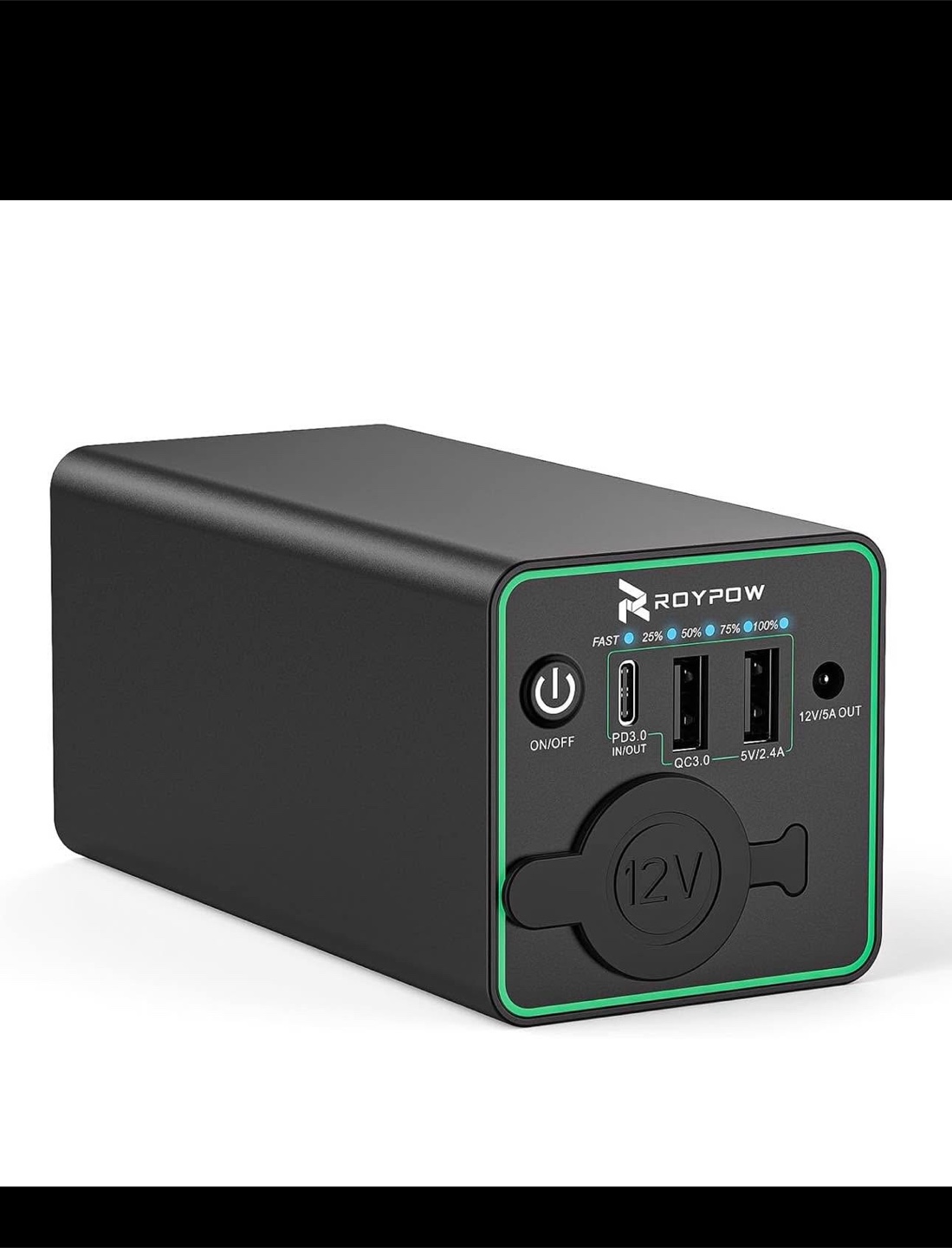 RoyPow 12V 5A 5521 DC Output Power Supply