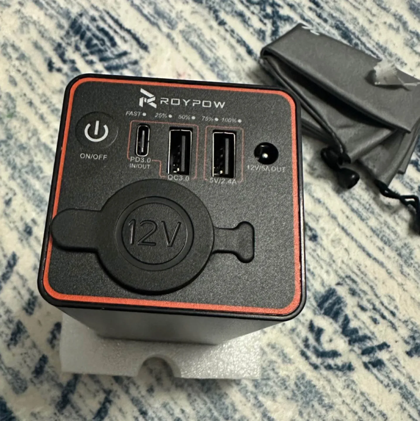 RoyPow 12V 5A 5521 DC Output Power Supply image indicator(4)