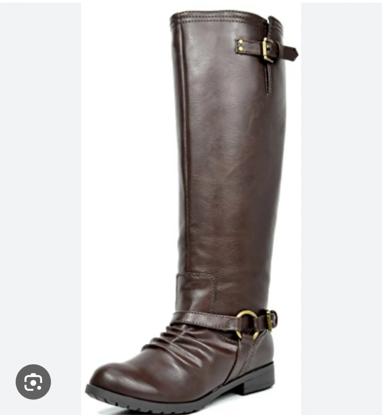 TOETOS Brown Knee High Boots thumbnail