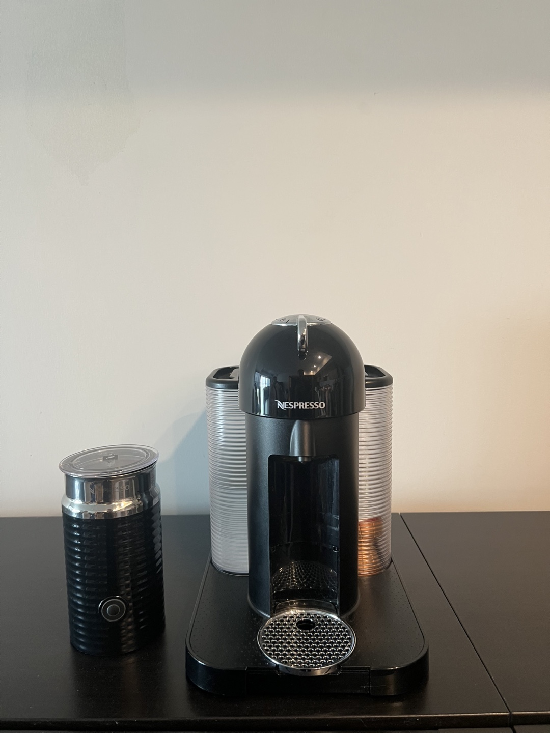 Nespresso Vertuo Coffee Machine with milk frother
