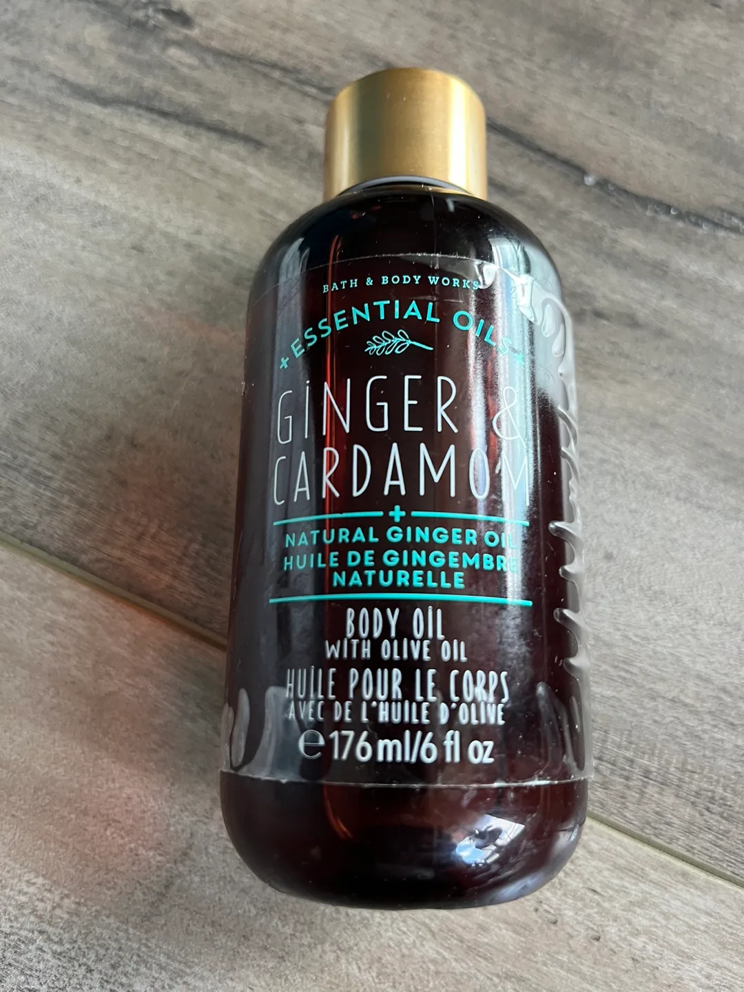 New Bath and Bodyworks Ginger & Cardamom body oil with olive oil thumbnail