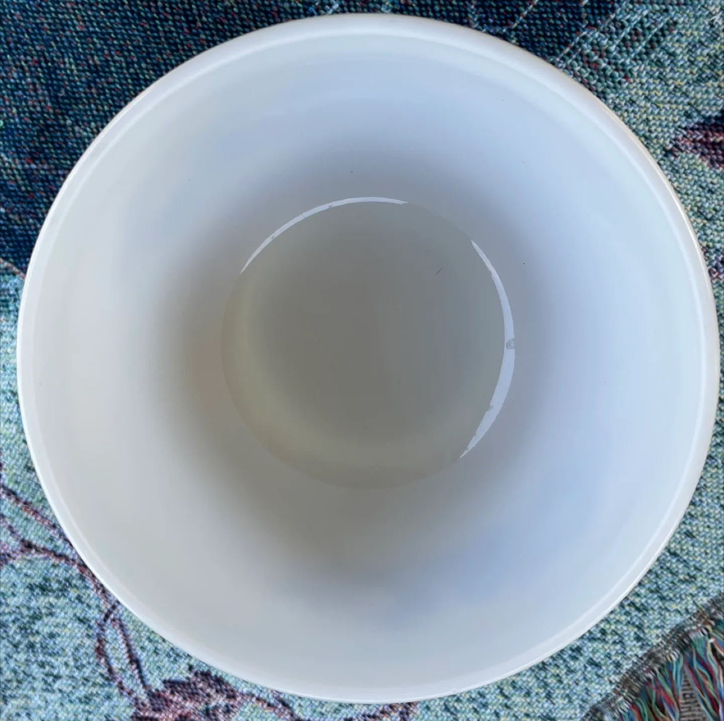 Vintage Pyrex Bowl - 402 - Brown Floral Design image indicator(2)