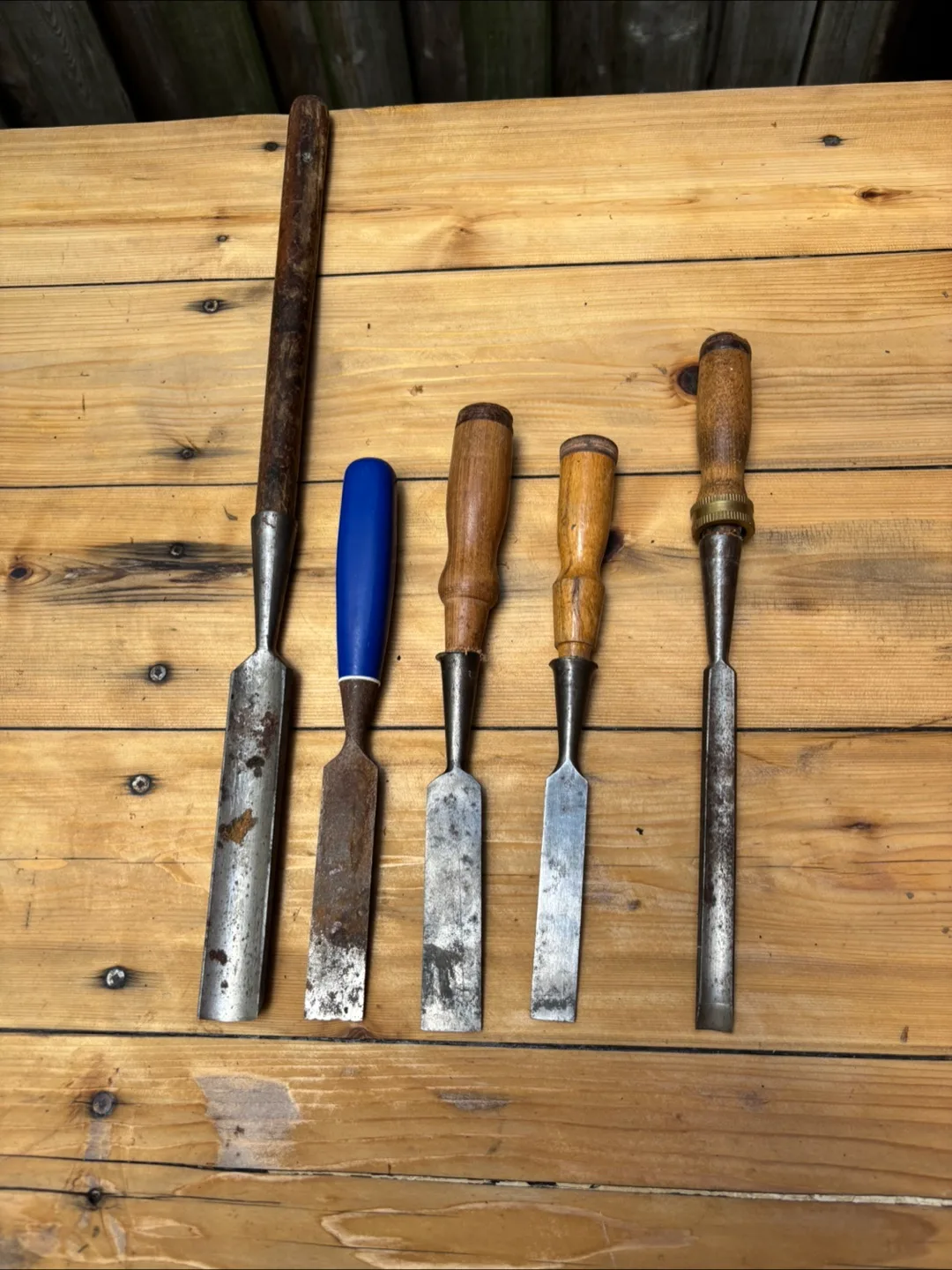 5 Vintage Chisels ! thumbnail