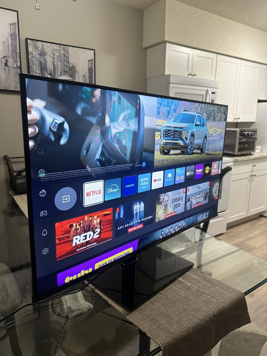 Like New 42-Inch Hisense Smart Full HD TV (2024 Model)