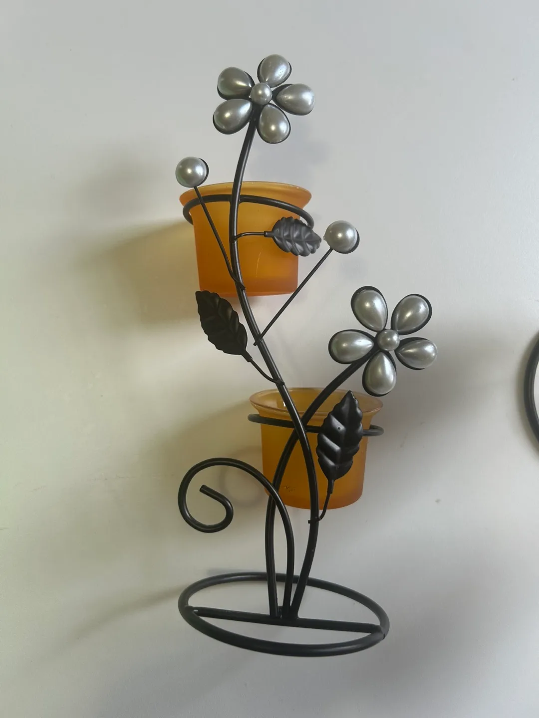 Metal Flower Candle Holder thumbnail